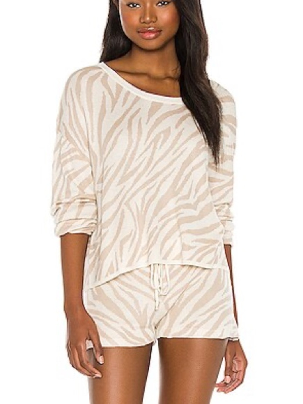 Beach Riot X REVOLVE Newport Sweater in Moonlight Zebra